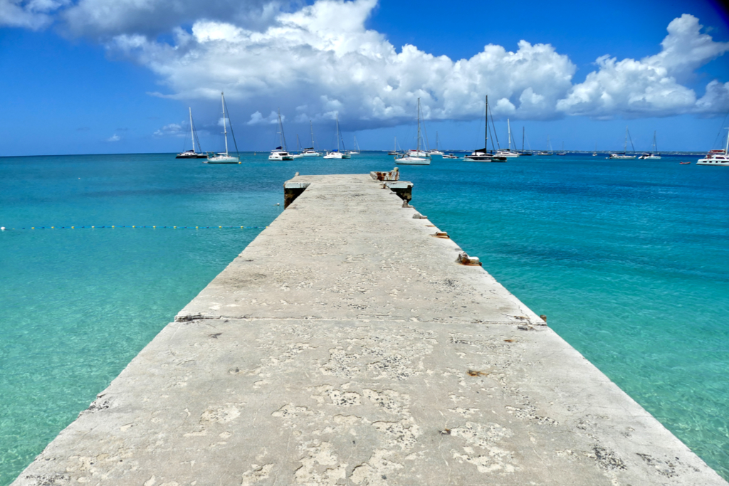Beach of Grand Case.