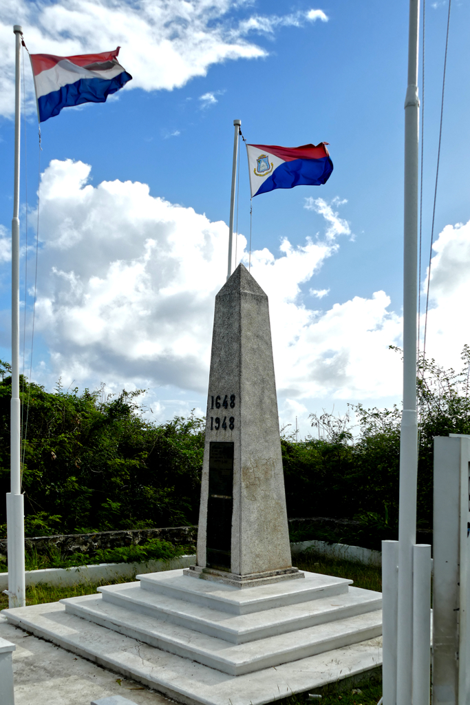 Monument in Saint Martin.