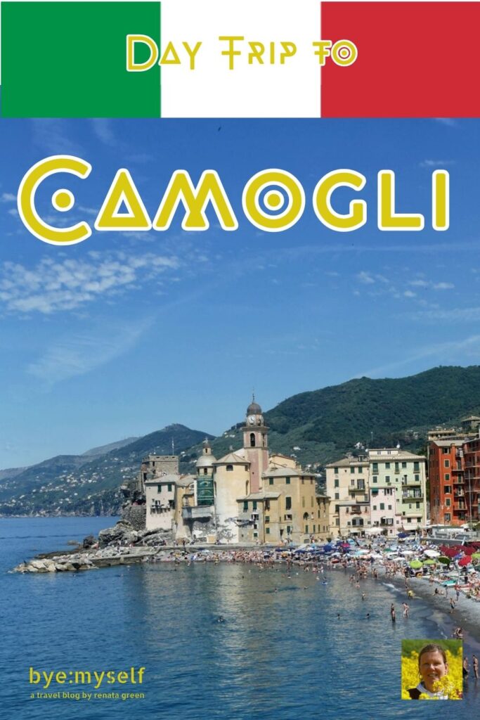 Thinking of the Italian Riviera, immediately Cinque Terre comes to mind. However, the small town of Camogli just East of Genoa is at least as colorful. Also, it has a lovely beach and glorious history. All this makes Camogli the perfect destination for a day trip or a weekend. #camogli #liguria #italy #beach #europe #daytrip #weekendtrip #byemyself
