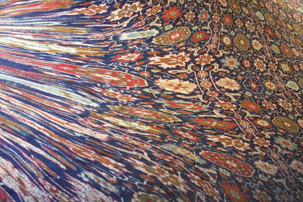 Carpet from Azerbaijan. 