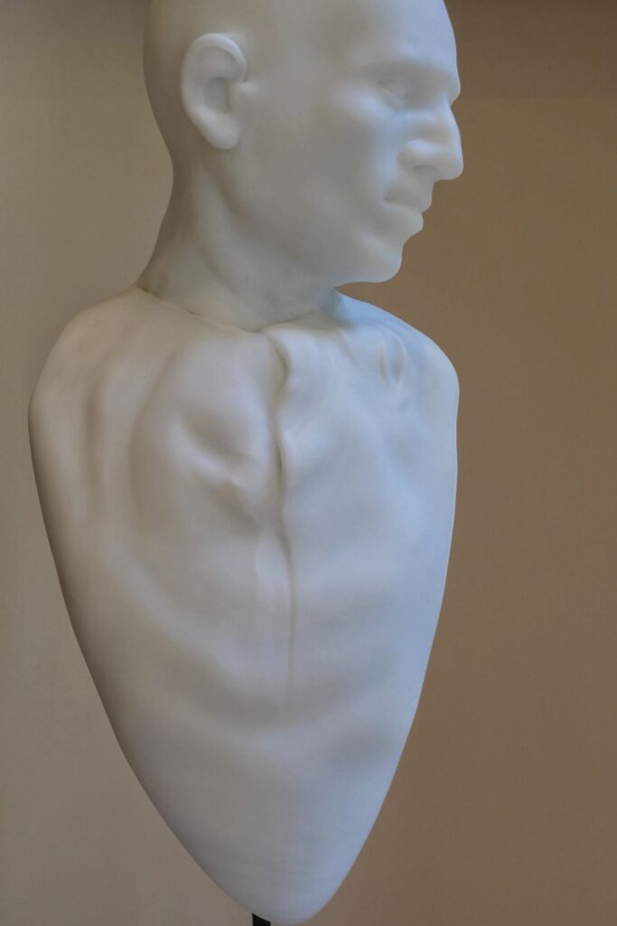 Glass sculpture by Martin Jenecky. 