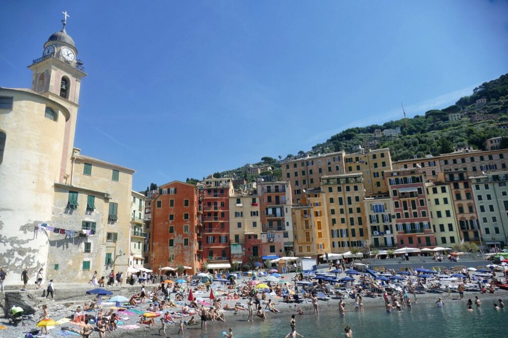 Beach of Camogli.