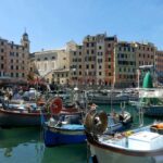 Old port of Camogli.