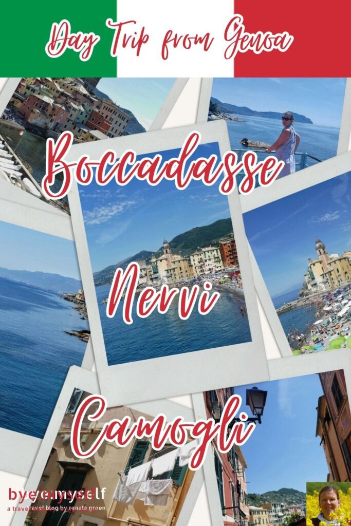 Just outside Genoa, the Ligurian coast begins to shift and gives way to Boccadasse, Nervi, and Camogli, three perfect escapes for a relaxing day trip. #boccadasse #nervi #camogli #genoa #liguria #italy #coast #daytrip #solotravel #byemyself