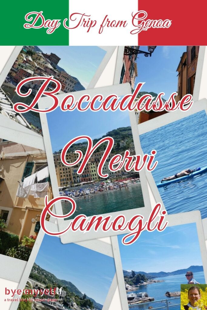 Just outside Genoa, the Ligurian coast begins to shift and gives way to Boccadasse, Nervi, and Camogli, three perfect escapes for a relaxing day trip. #boccadasse #nervi #camogli #genoa #liguria #italy #coast #daytrip #solotravel #byemyself
