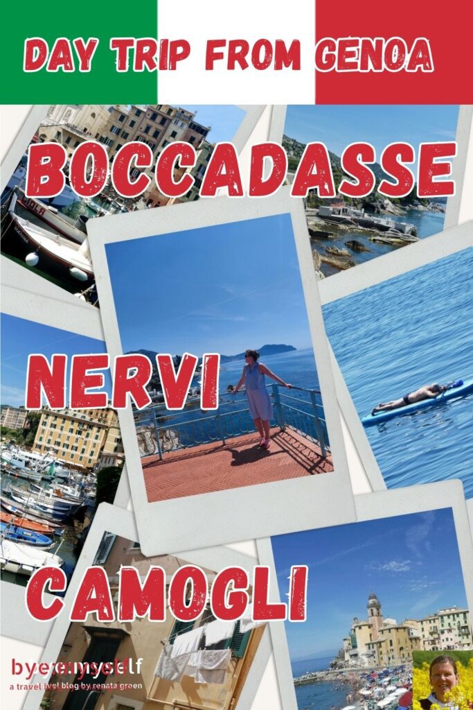 Just outside Genoa, the Ligurian coast begins to shift and gives way to Boccadasse, Nervi, and Camogli, three perfect escapes for a relaxing day trip. #boccadasse #nervi #camogli #genoa #liguria #italy #coast #daytrip #solotravel #byemyself