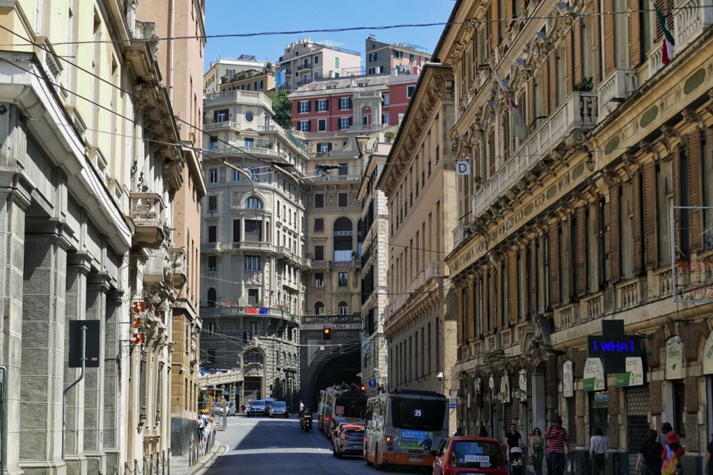 View of Genoa.