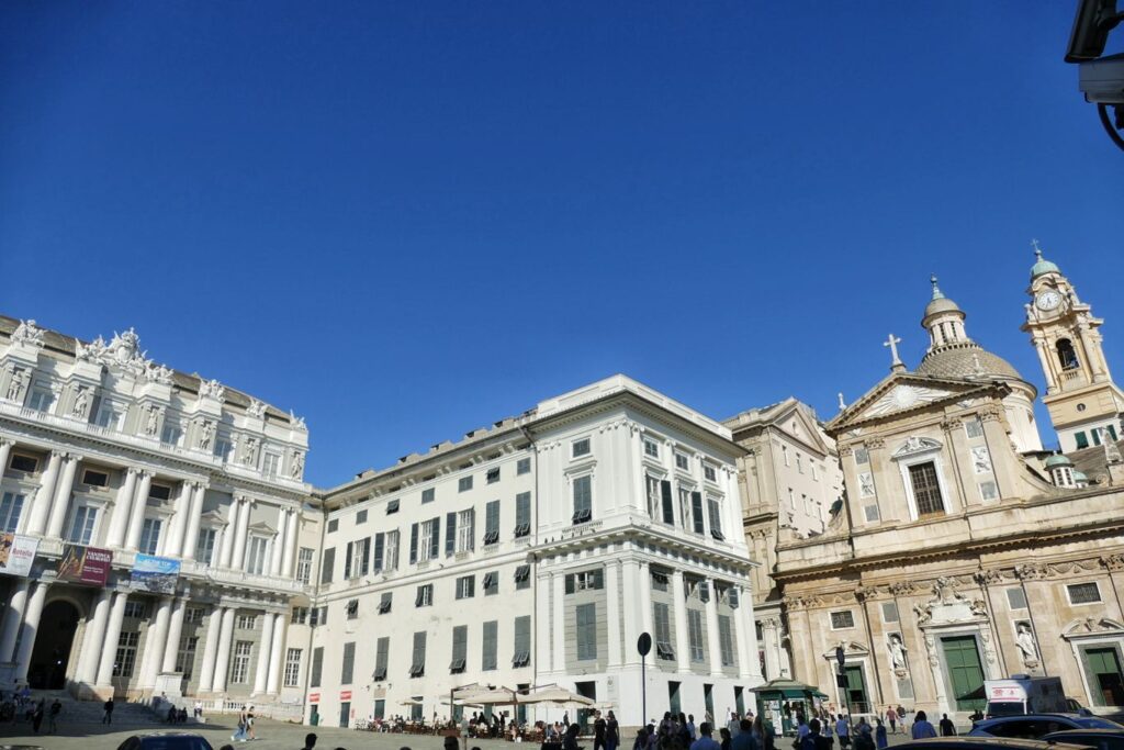 Piazza Matteotti in Genoa.