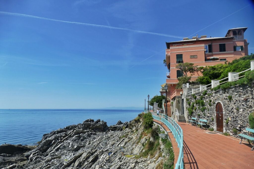 Passeggiata Anita Garibaldi in Nervi. 
