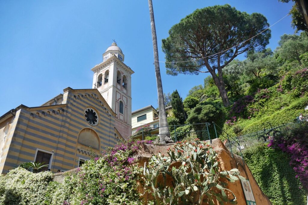 Church of San Giorgio in Portofino. 