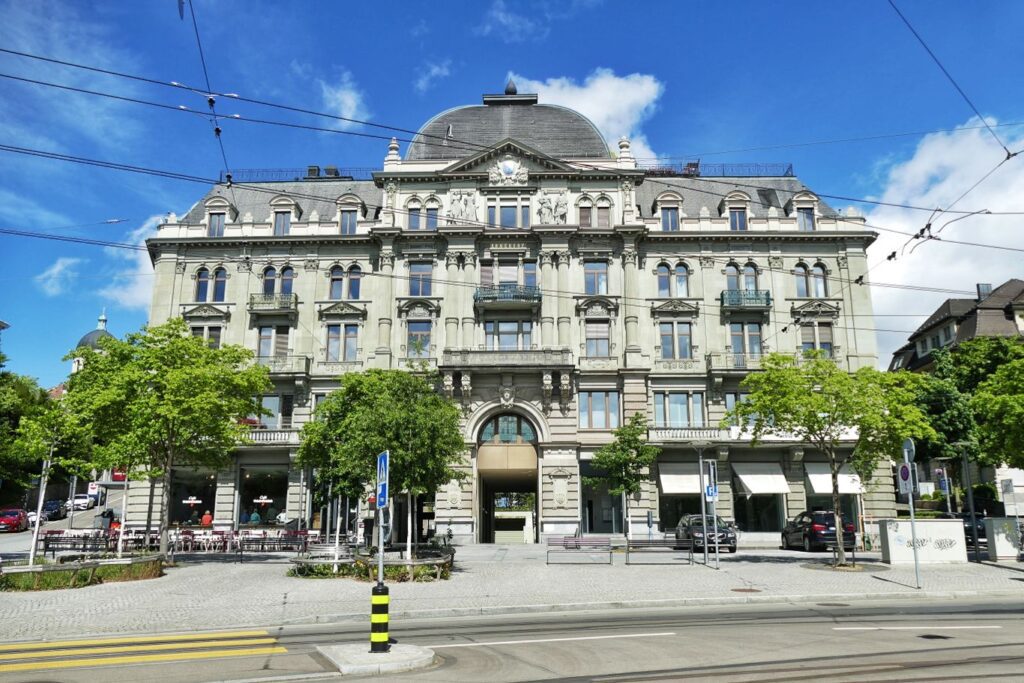 The Römerhof building in Zurich.