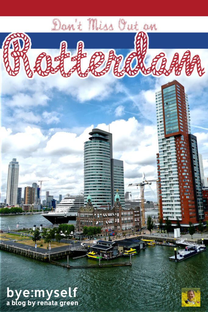 Rotterdam is different from any other city in the Netherlands, and that's exactly why it is absolutely worth visiting. #rotterdam #holland #netherlands #europe #architecture #port #harbour #citybreak #citytrip #byemyself