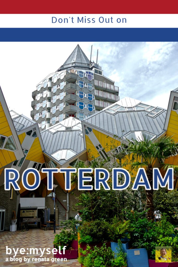 Rotterdam is different from any other city in the Netherlands, and that's exactly why it is absolutely worth visiting. #rotterdam #holland #netherlands #europe #architecture #port #harbour #citybreak #citytrip #byemyself