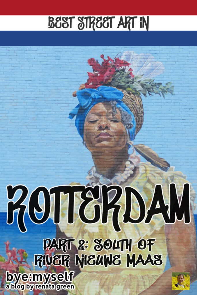 This is the second part of my compilation of the Best Street Art in ROTTERDAM. I'm guiding you into the calmer, more residential neighborhoods south of the Nieuwe Maas River. #streetart #urbanart #graffiti #mural #rotterdam #netherlands #holland #solotravel #arttrip #byemyself