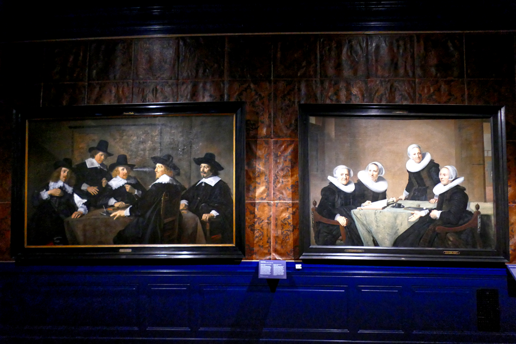Two paintings by Frans Hals.