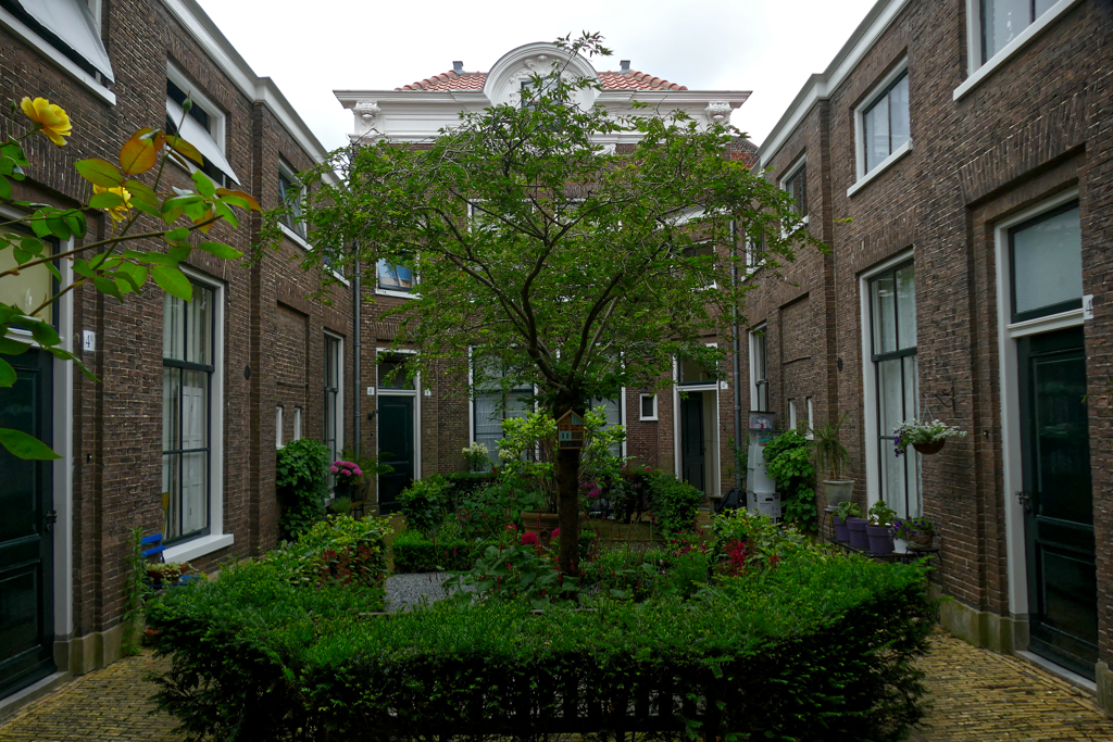 Wijnbergshofje in Haarlem.