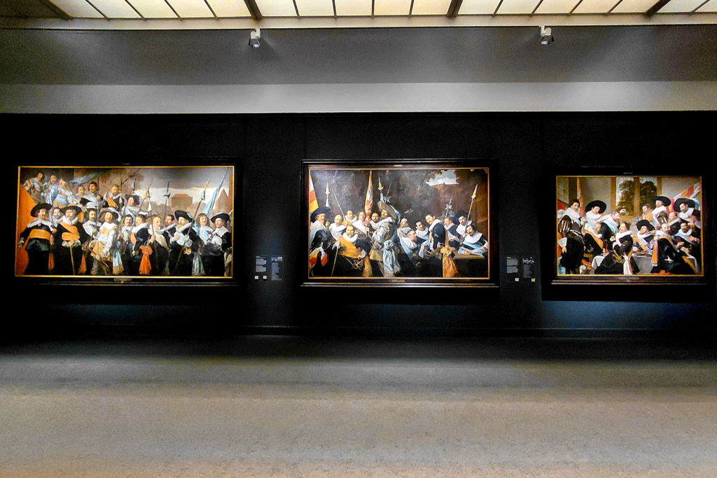 Paintings by Frans Hals.