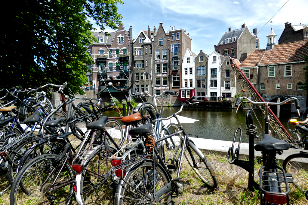 Bikes in Delfshaven.