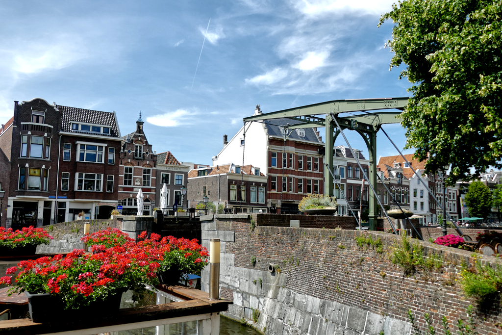 Piet Heynsbrug in Delfshaven, Rotterdam.
