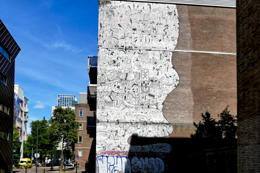 Best Street Art in Rotterdam by Onio.