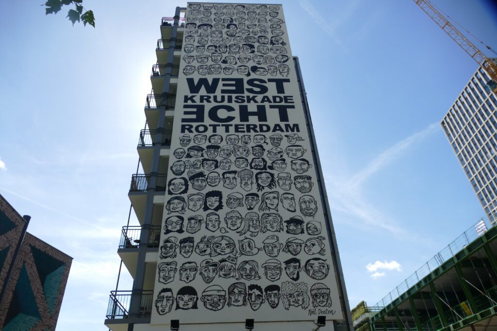 Best Street Art in Rotterdam by Noel van Deelen.