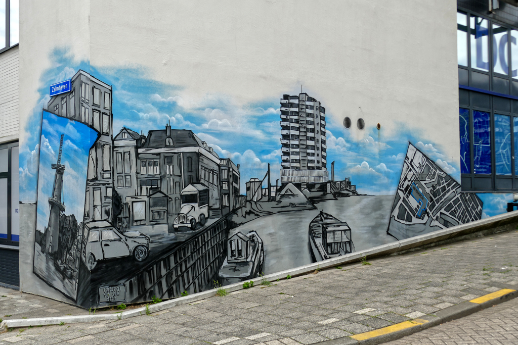 Mural in rotterdam.