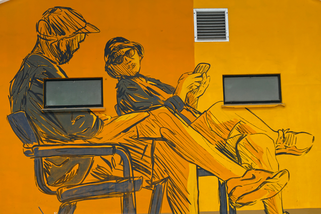 Mural by Eric Smit.