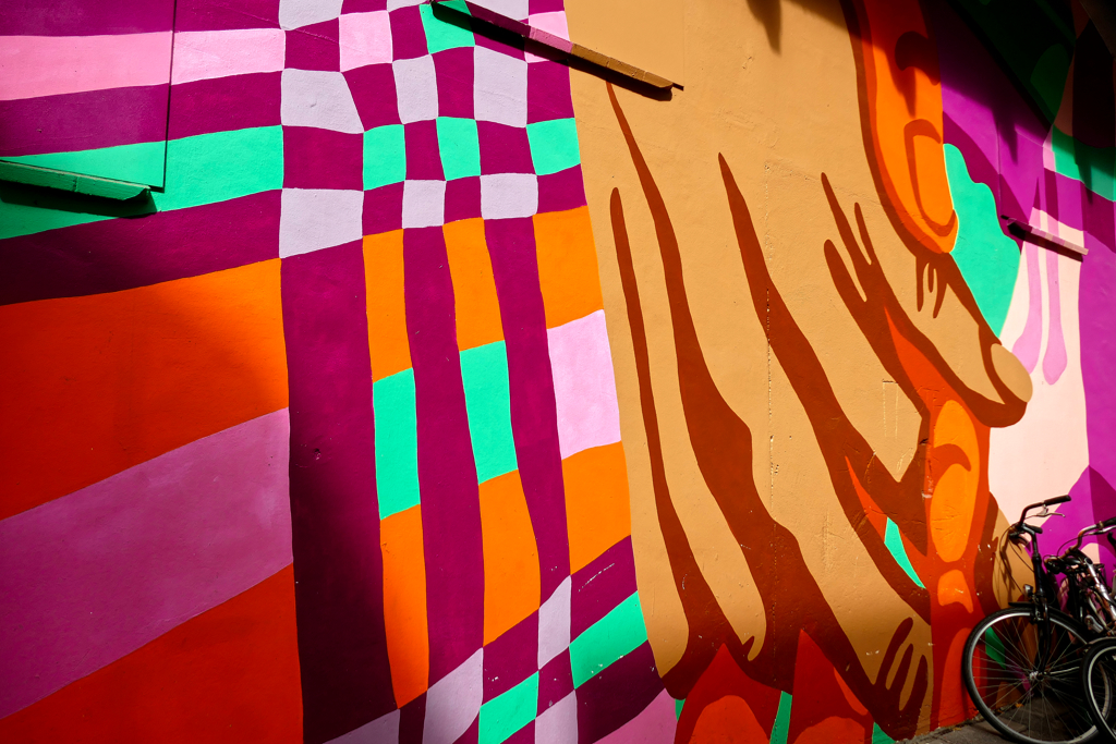Mural by Hedy Tjin.