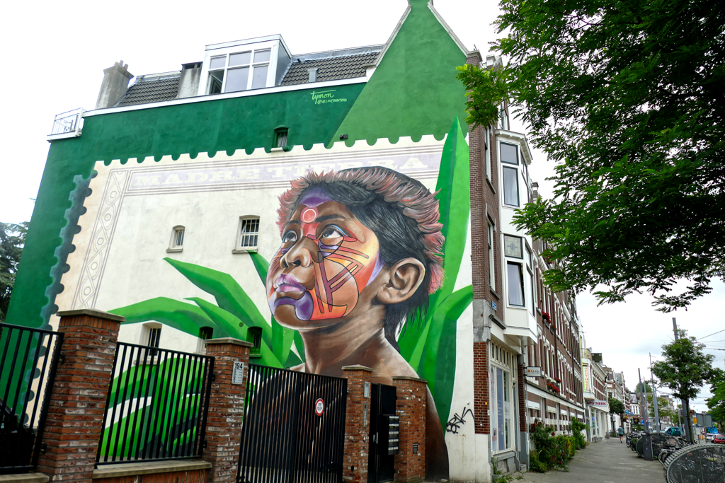 Best Street Art in Rotterdam by Tymon de Laat.