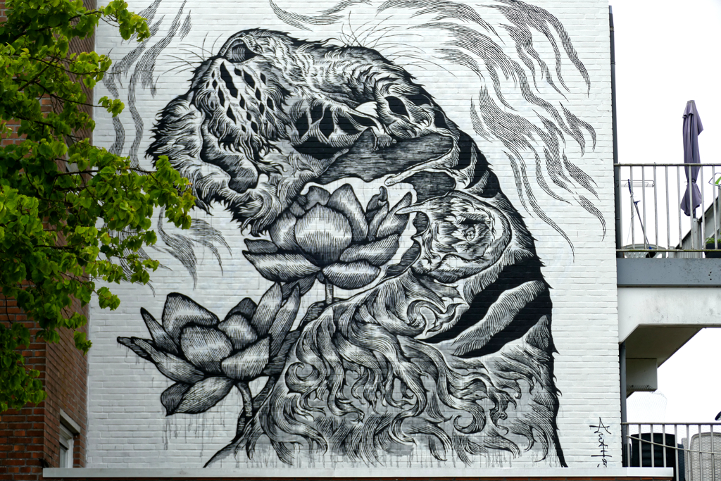 Best Street Art in Rotterdam North by Kristopher Ho.