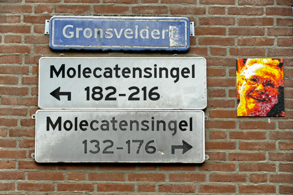 Best Street Art in Rotterdam North by Satoshi Nakamoto.