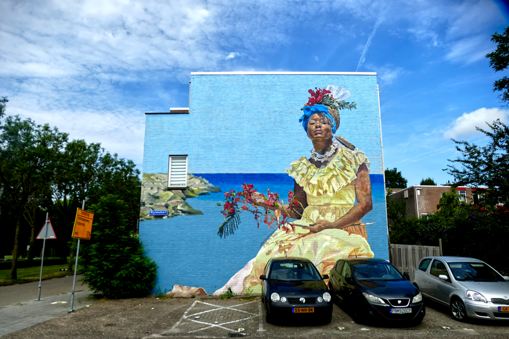 Best Street Art in Rotterdam North by Garrick Marchena.