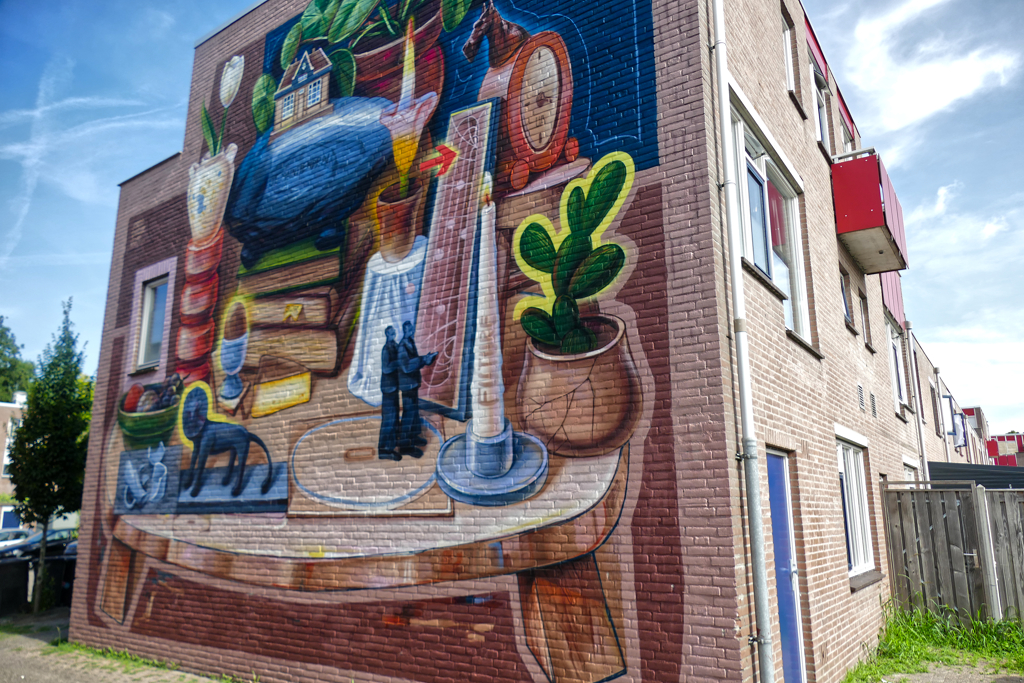 Best Street Art in Rotterdam North by Feros & Dilkone.