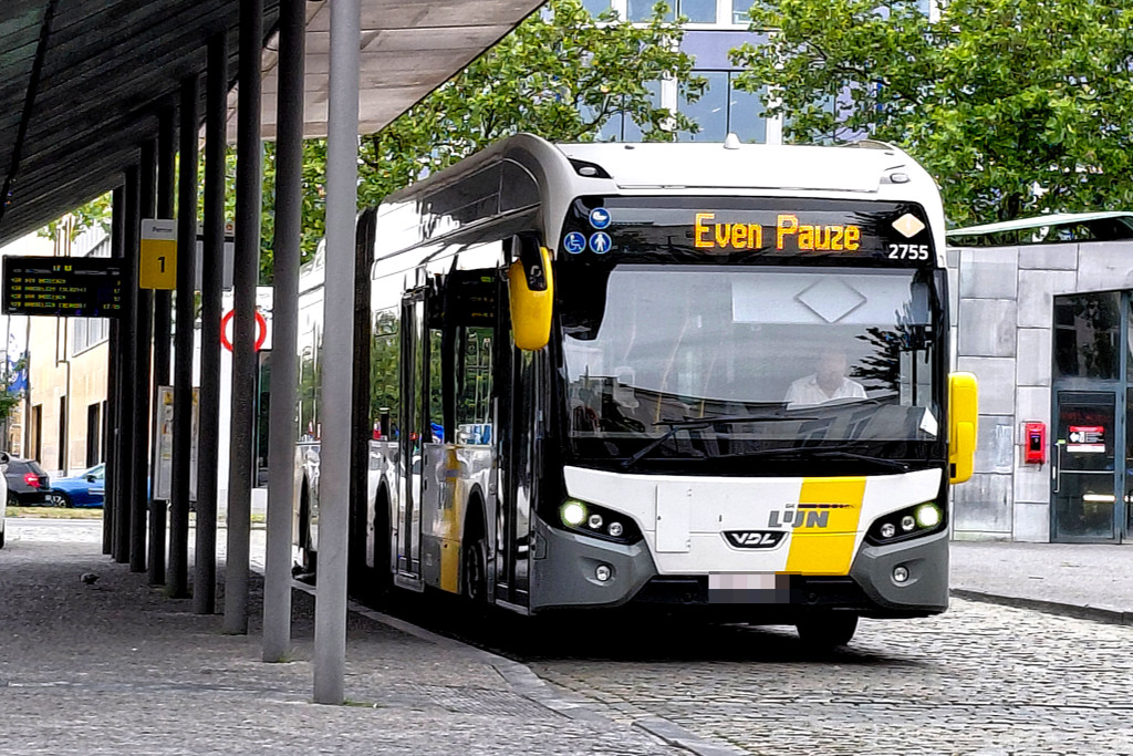 Bus in Antwerp.