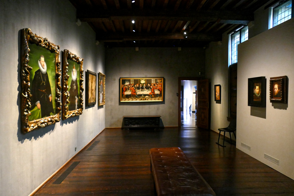 Nicolaas Rockox's art collection in his former home.