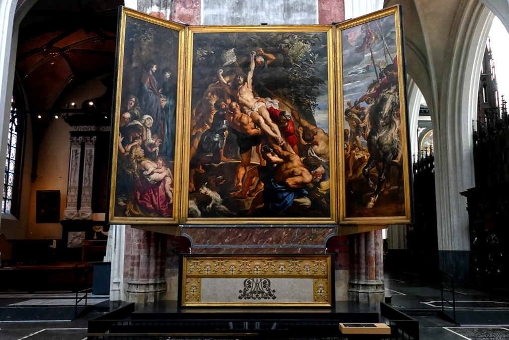 The Descent from the Cross by Rubens.