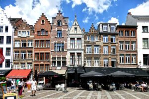 Groenplaats in Antwerp.