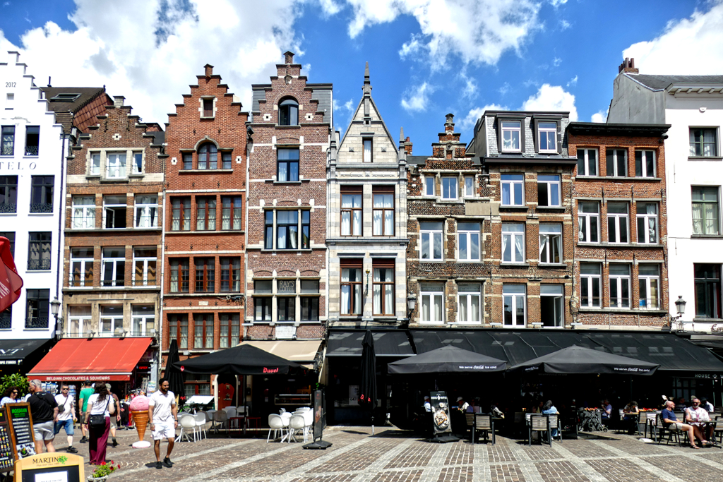 Groenplaats in Antwerp.