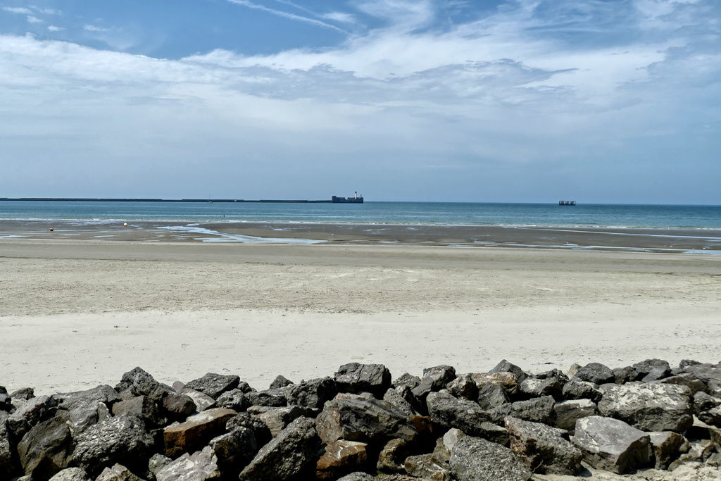 Beach of Boulogne-sur-Mer.