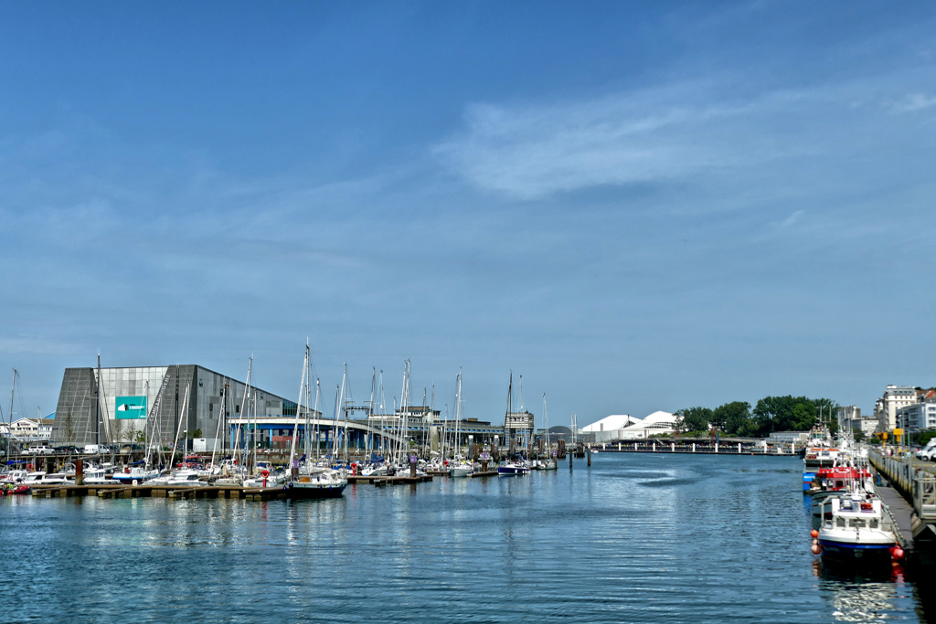 Port of Boulogne sur Mer.