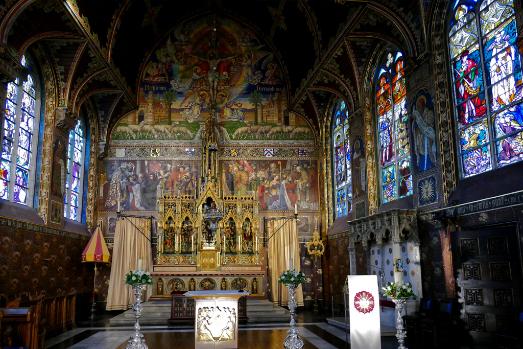 Altar at the Basilica of the Holy Blood
