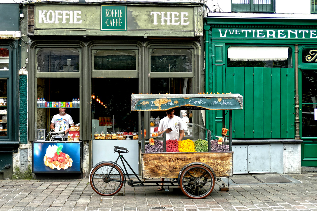 Candy shop in Ghent.