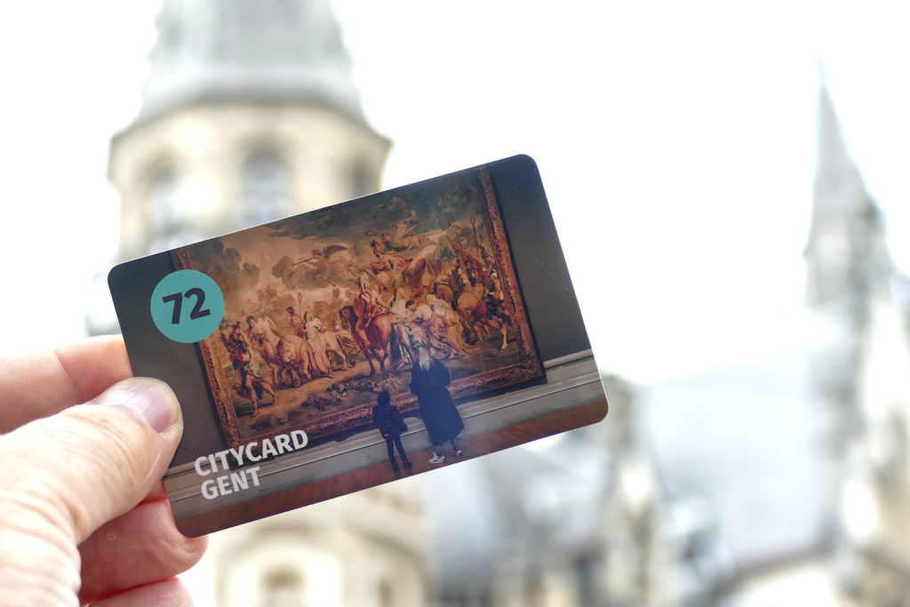 Ghent CityCard.