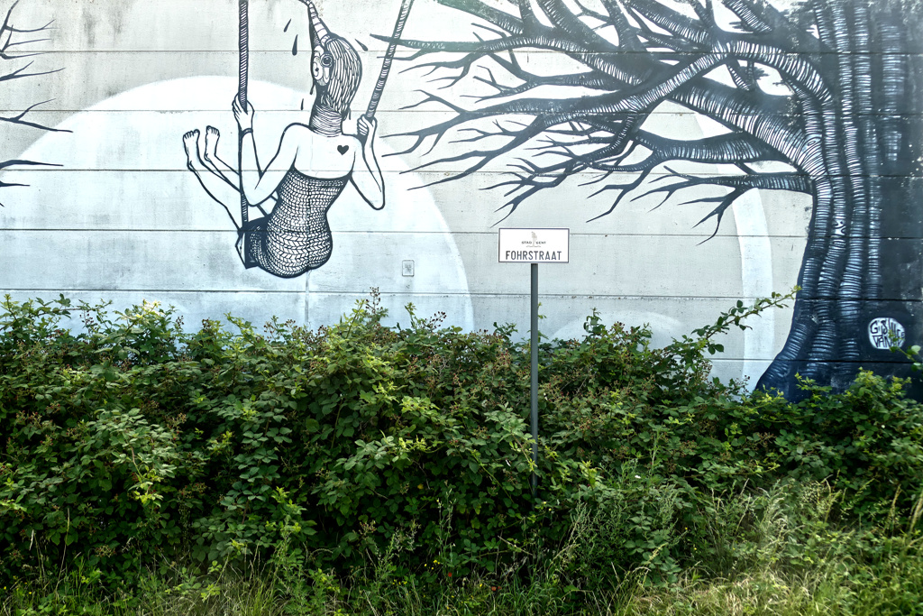 Best Street Art in Ghent by Gijs Vanhee.