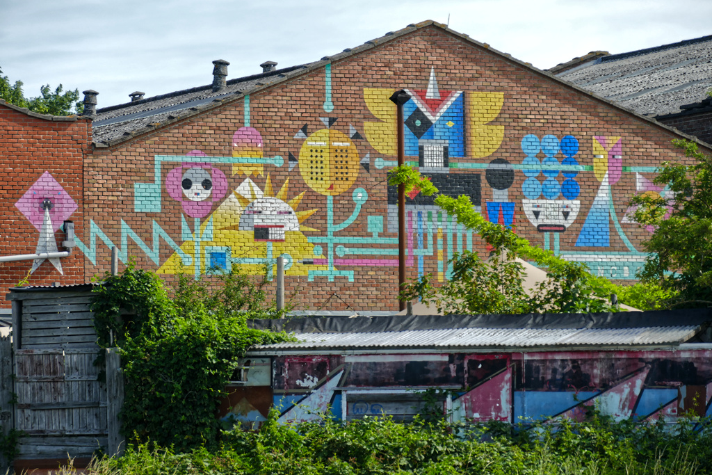 Best Street Art in Ghent by Blancbec