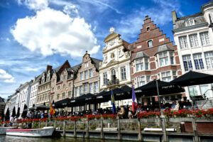Korenlei in Ghent.
