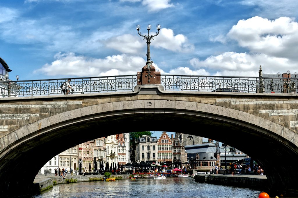 Sint-Michielsbrug in Ghent.