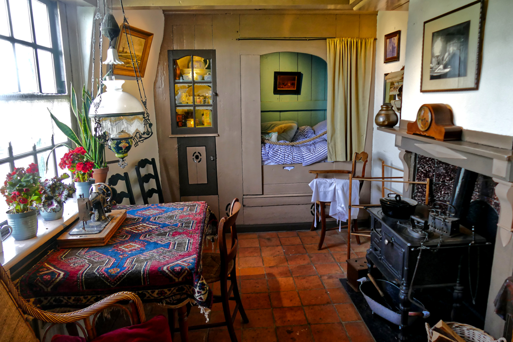 Livingroom at the Nederwaard in Kinderdijk.