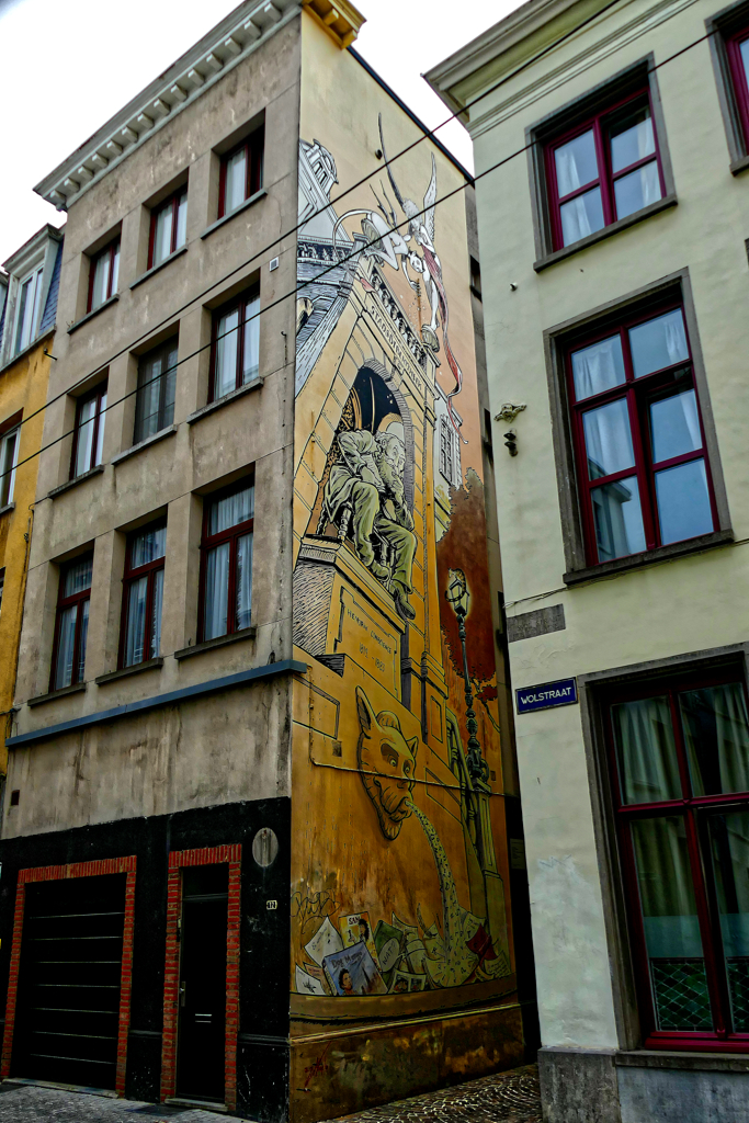 Mural by Jan Bosschaert.