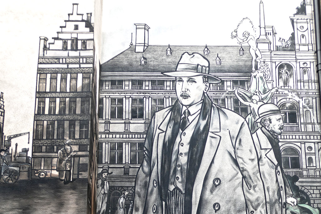 Best Street Art in Antwerp by Dick Matena.